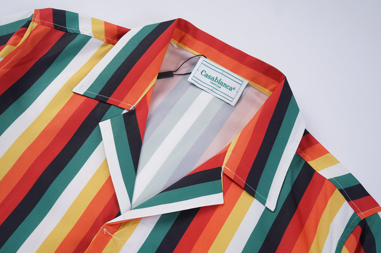 CAMISA DE SEDA CUELLO CUBA 23SS SOLO-CASABLANCA