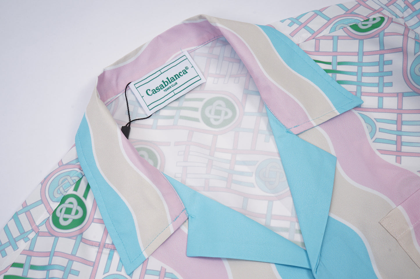 CAMISA DE SEDA CUELLO CUBA 23SS SOLO-CASABLANCA