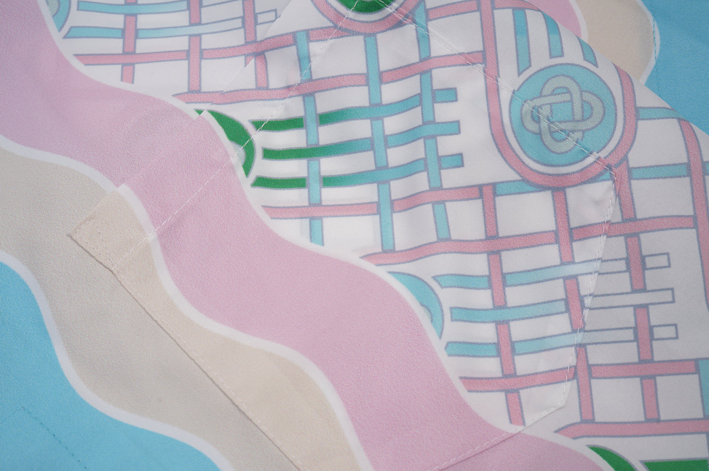 CAMISA DE SEDA CUELLO CUBA 23SS SOLO-CASABLANCA