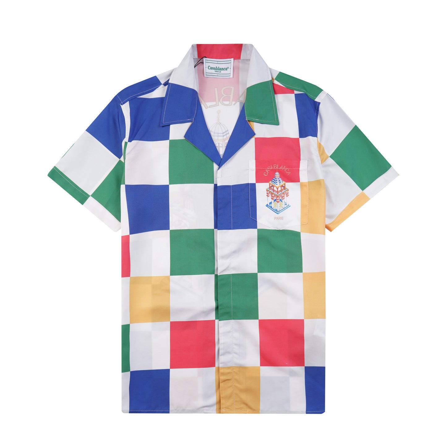 CAMISA DE SEDA CUELLO CUBA 23SS SOLO-CASABLANCA