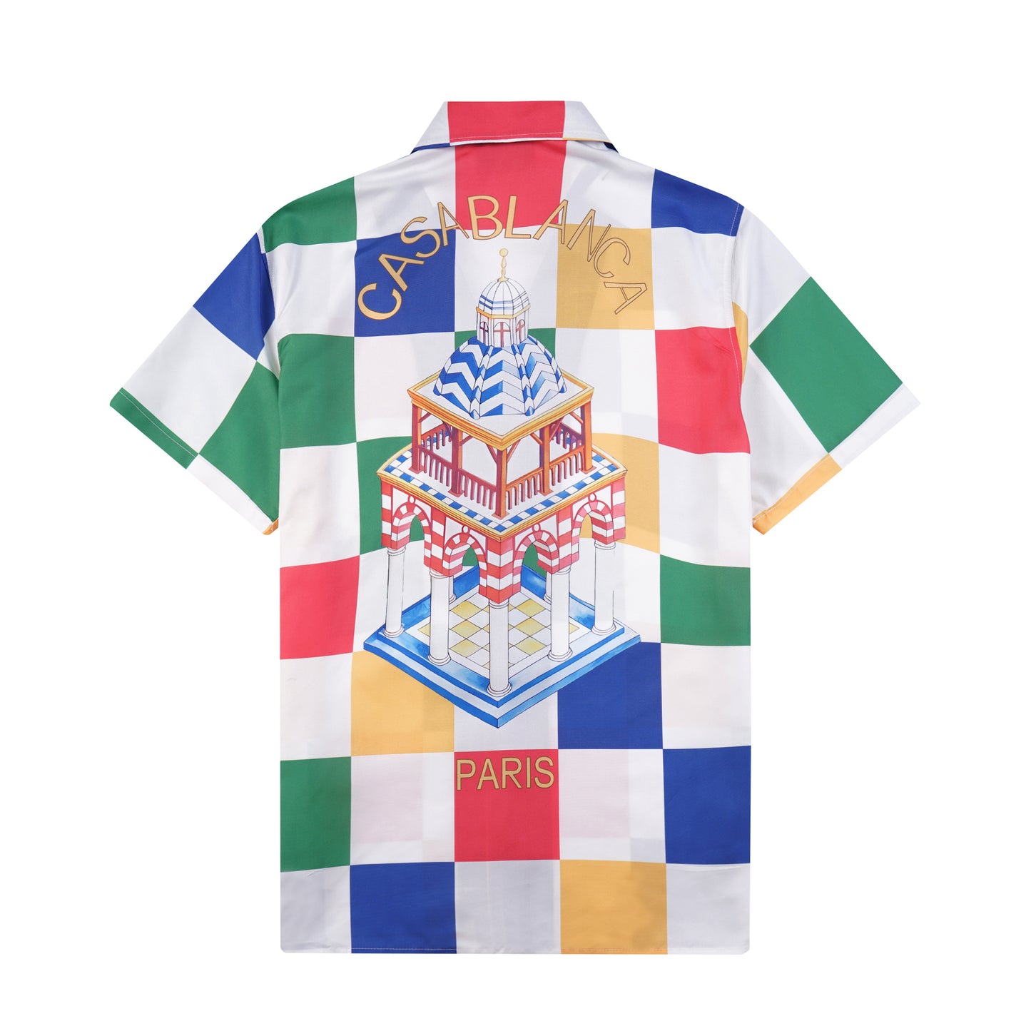 CAMISA DE SEDA CUELLO CUBA 23SS SOLO-CASABLANCA