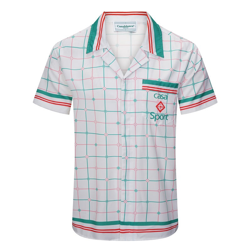 CAMISA DE SEDA CUELLO CUBA 23SS SOLO-CASABLANCA