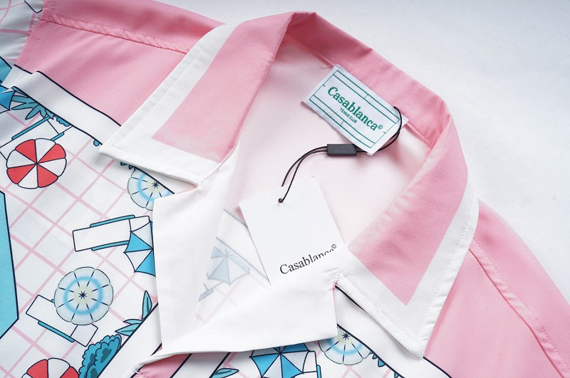 CAMISA DE SEDA CUELLO CUBA 23SS SOLO-CASABLANCA