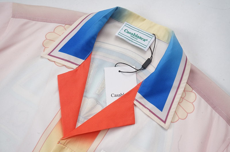 CAMISA DE SEDA CUELLO CUBA 23SS SOLO-CASABLANCA