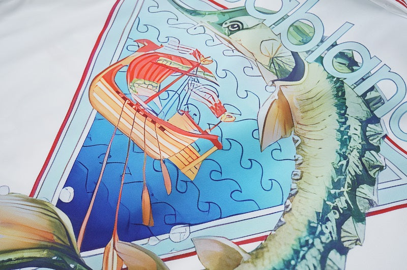 CAMISA DE SEDA CUELLO CUBA 23SS SOLO-CASABLANCA