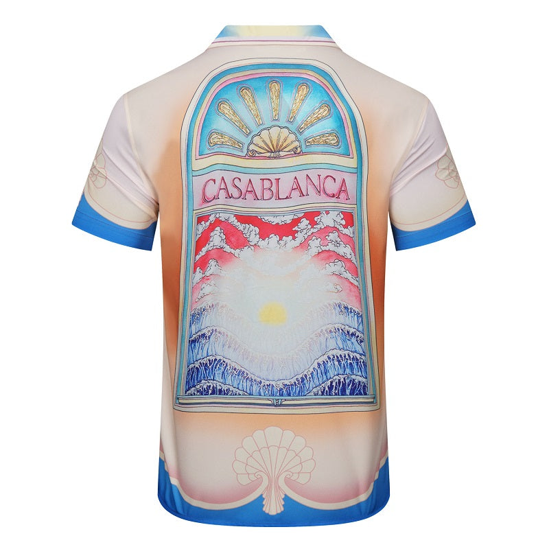 CAMISA DE SEDA CUELLO CUBA 23SS SOLO-CASABLANCA