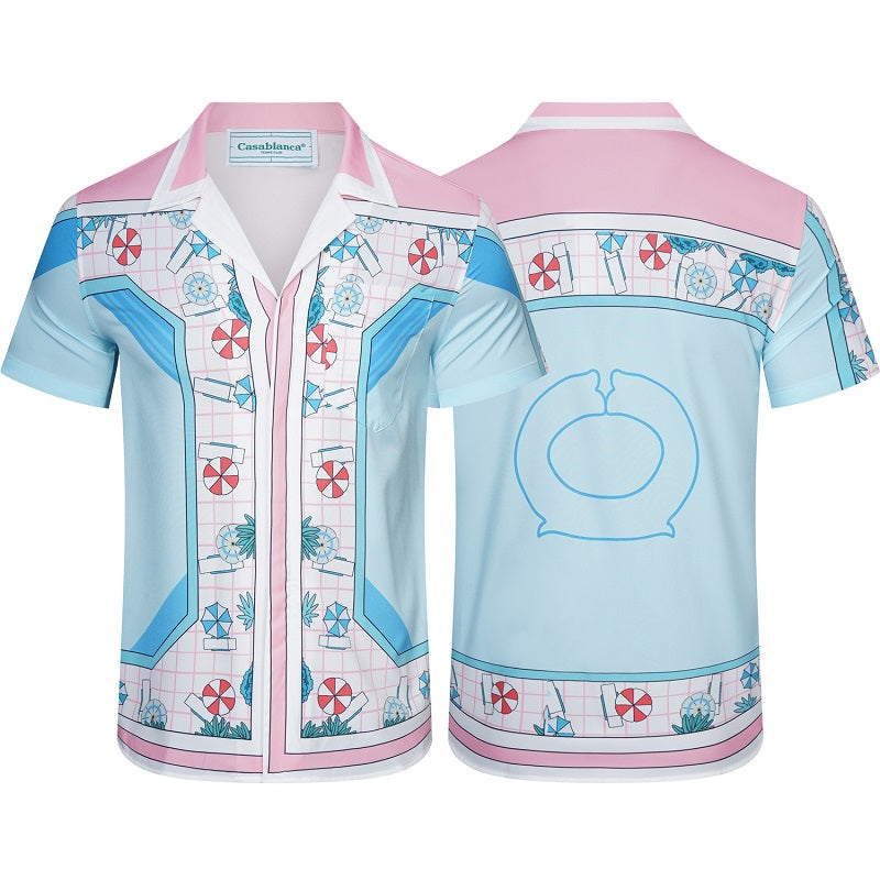 CAMISA DE SEDA CUELLO CUBA 23SS SOLO-CASABLANCA